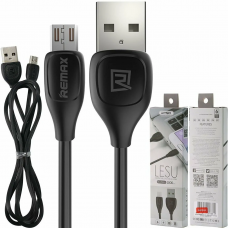 USB кабель REMAX Lesu Series Cable RC-050m Micro USB (черный)