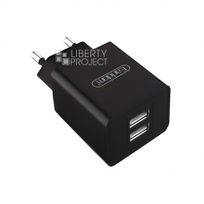 СЗУ Earldom ES-194C 2,1A 2USB в комплекте Type-C USB Cable (черное)